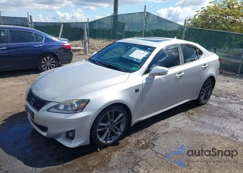 2011 Lexus Is 250 from USA, damaged, VIN JTHBF5C29B5149884